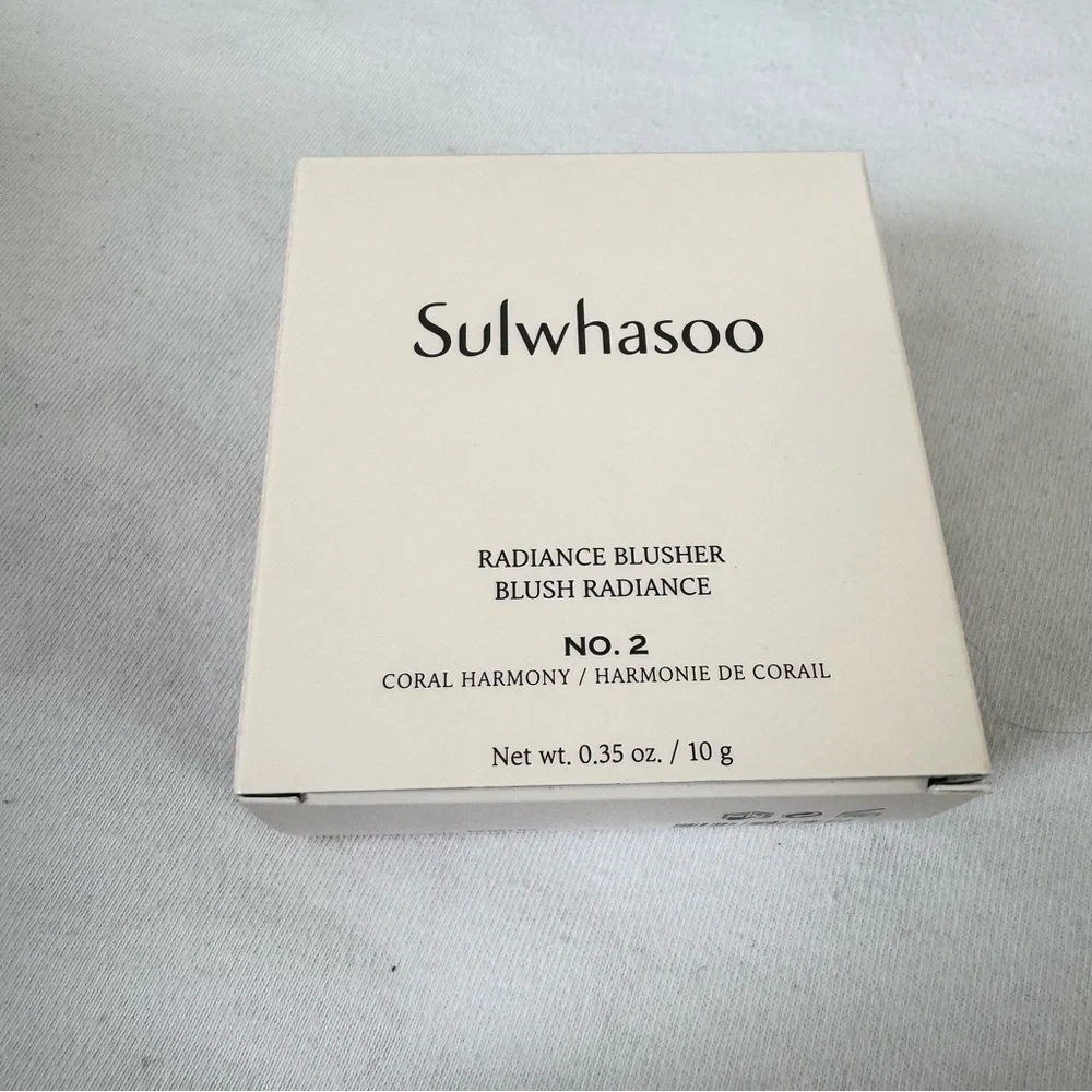Sulwhasoo Radiance Blusher 10g in shade no.2 Coral Harmony Swirled